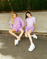 The Varsity Short - Lilac